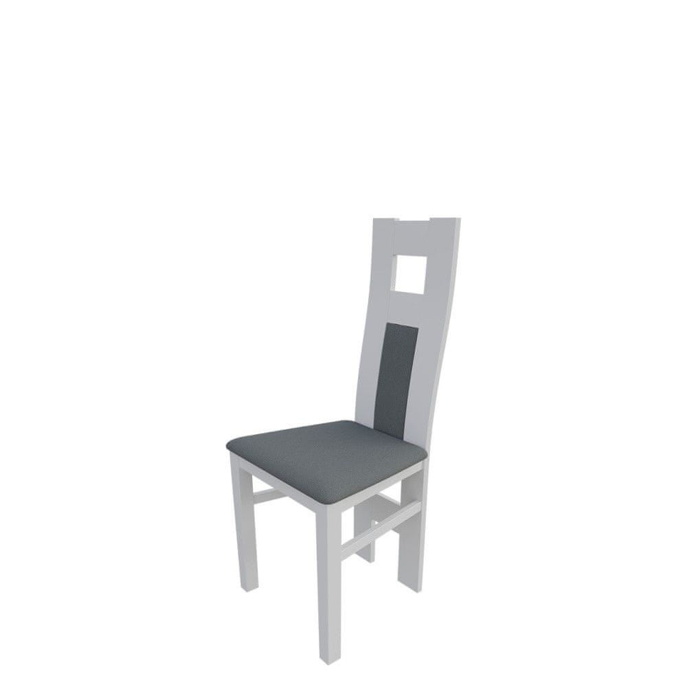 Veneti Jedálenská stolička MOVILE 20 - biela / šedá 1